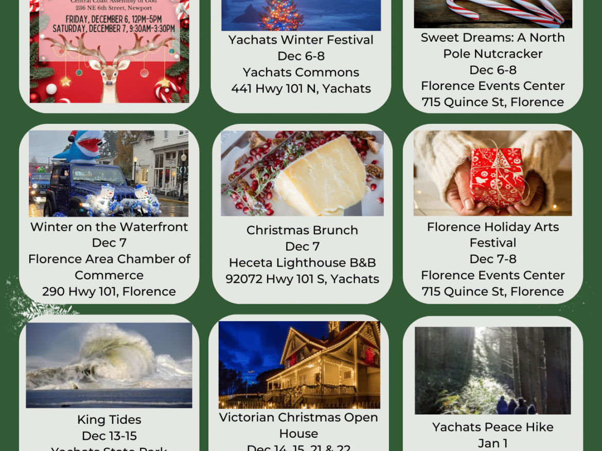 December Things To Do, Heceta Lighthouse B&amp;B