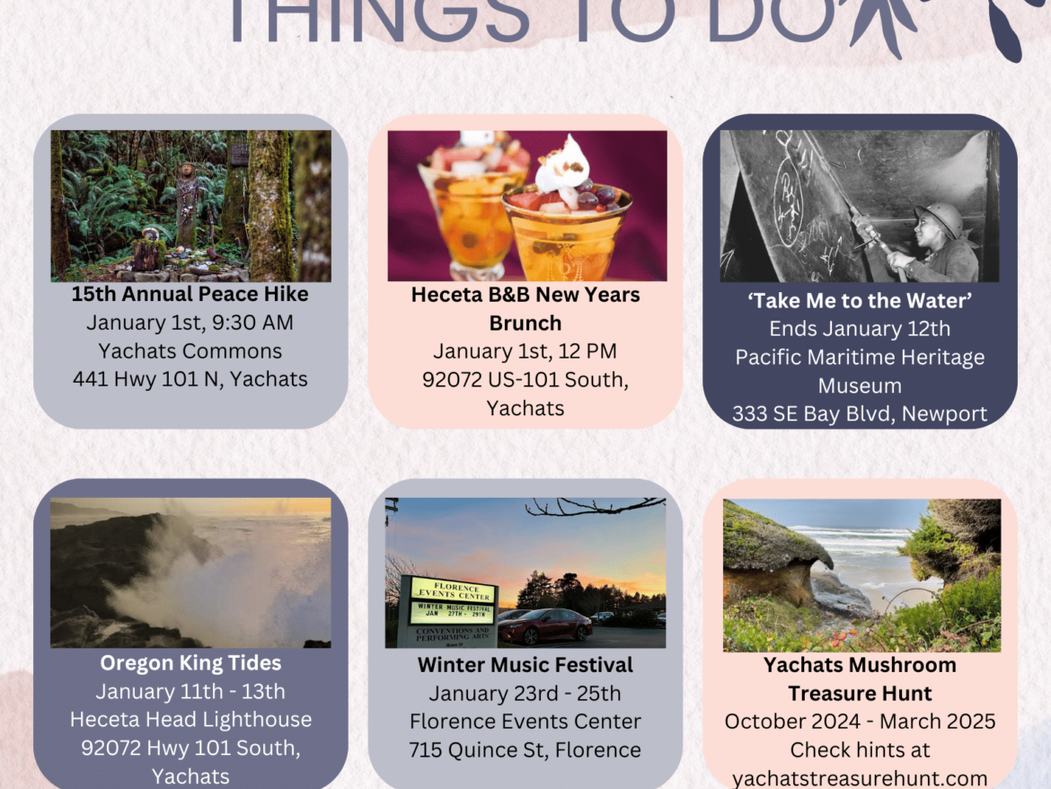 January Things To Do, Heceta Lighthouse B&amp;B